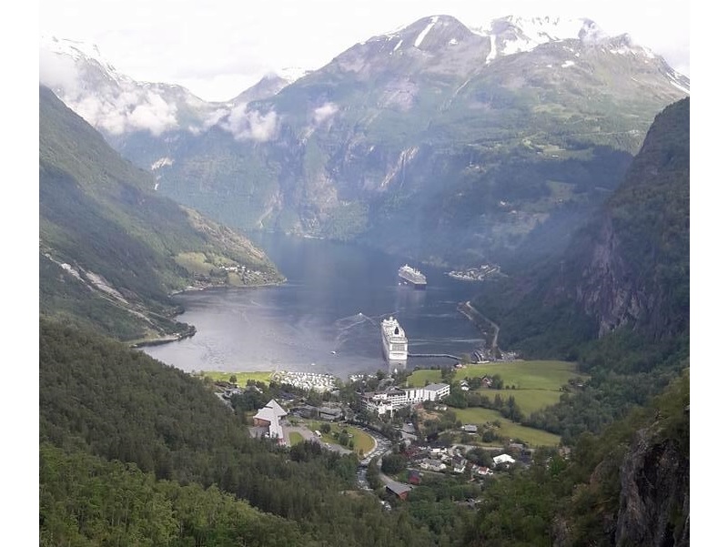 Der Gerjangerfjord in Norwegen
