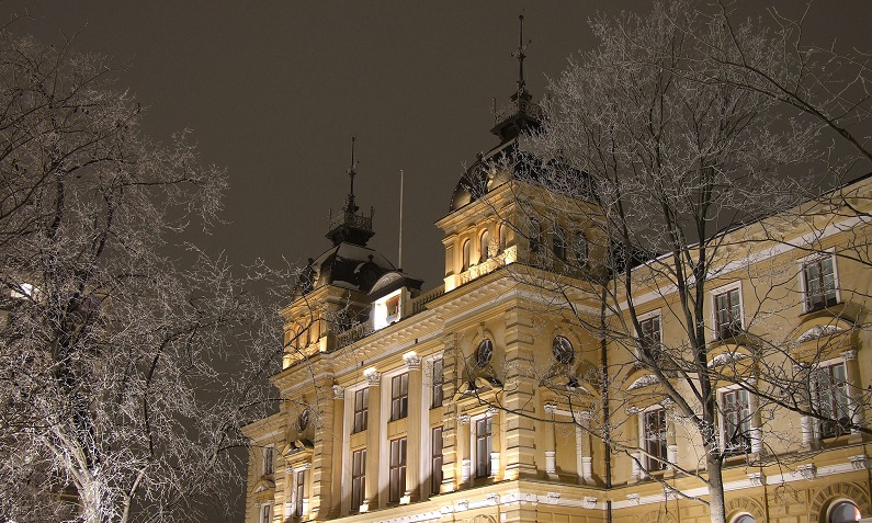 Rathaus von Oulu in Finnland